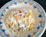 Foto del paso 7 de la receta: Spaghetti cremosos