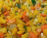 Foto del paso 2 de la receta: Berenjenas rellenas con pollo y verduras