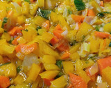 Foto del paso 2 de la receta: Berenjenas rellenas con pollo y verduras