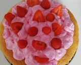 Une image de l'étape 6 de Gâteau à la fraise.