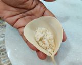 A picture of step 13 of Khoya Gujiya.
