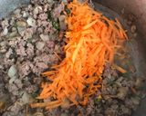Foto del paso 4 de la receta: Salsa roja de champiñones con carne