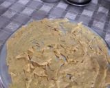 A picture of step 4 of Patod (gram flour khadai).