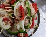 Foto del paso 3 de la receta: Brochette de pollo, fáciles, rápidos y ricos! 😋