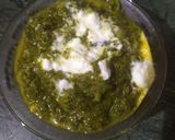 पालक भाजी (palak bhaji recipe in Hindi) रेसिपी चरण 4 फोटो