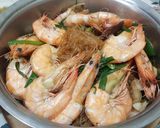 รูปขั้นตอนการทำที่ 3 ของ กุ้งอบวุ้นเส้น