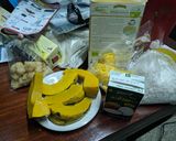 รูปขั้นตอนการทำที่ 1 ของ ขนมอภินิหารฟักทอง เมนูวัดความไฮโซของตลาดข้างoffice ภาค2ของหวาน