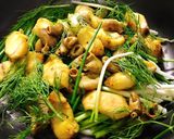 Hình bước làm 7 của món Chả cá Lã Vọng