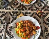 A picture of step 5 of Chicken breasts with vegetables (kuracie prsia so zeleninou).