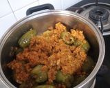 A picture of step 4 of Traditional Gujarati Thali.