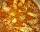 A picture of step 6 of Smoked Biryani 😋🐓🍚.