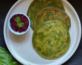 A picture of step 7 of Palak Lachha Paratha.