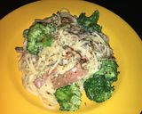Foto langkah ke 11 dari resep Mushroom Spaghetti Carbonara.