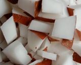 A picture of step 1 of Fruit salad.