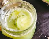 A picture of step 7 of Cucumber lemon cooler/summer cooler/cucumber juice.