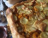 Foto del passaggio 6 della ricetta Torta salata con zucca 🎃 e cardoncelli 🍄