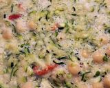 Foto del paso 9 de la receta Garbanzos con calabacín en torti-tarta