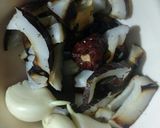 A picture of step 4 of Sour pulse rice fried beef and coconut chutney(khatti daal Chawal).