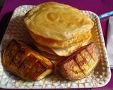 লুচি আর বেগুন ভাজা রেসিপির ধাপ 4 ছবি