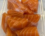 Hình bước làm 1 của món Cá Hồi Ngâm Tương Ăn Liền