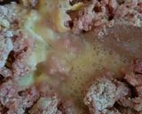 A picture of step 7 of My Homemade Beef & Pork Cheesey Burgers.