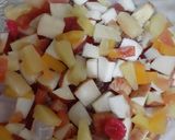 A picture of step 2 of Fruit Trifle.