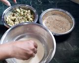 A picture of step 4 of Cheesy Bowl Gobhi Nuggets.
