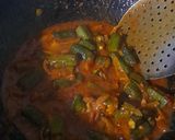 A picture of step 9 of Bhindi Do Pyaza.