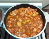 Foto del paso 4 de la receta: Cazuela de salchichas y papas