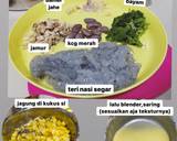 Cara Membuat MPASI  Nasi Teri amp Soup Jagung Teri 9mo 2