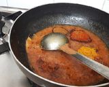 A picture of step 8 of Kofta gravy.
