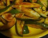 A picture of step 4 of Instant Kachi ambi pickle.