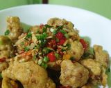 Foto langkah ke 4 dari resep Ayam cabe garam.
