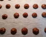 Foto del paso 3 de la receta: Galletas pedos de monja de chocolate
