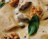 Foto del paso 6 de la receta: Paccheri a la crema de Gorgonzola con Champiñones