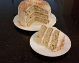 A picture of step 18 of Cinnamon Layer Cake with Cinnamon Buttercream Filling/Frosting.