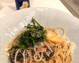 Hình bước làm 3 của món Mì Spaghetti sốt trứng cá ố là la