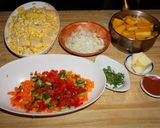 A picture of step 1 of Porotos Granados with Mazamorra #2, Vegan. Jon Style.