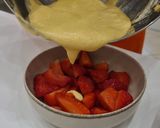 Marcipános sült eper, eper gratin recept fázis 7 fotója