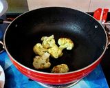 A picture of step 1 of Spicy Egg Pulao.