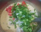A picture of step 1 of Bread Bellpepper Chilla.