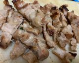 รูปขั้นตอนการทำที่ 1 ของ เส้นหมี่หมูย่างใบชะพลู