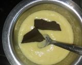 A picture of step 2 of Vanilla chocolate biscuit pudding.