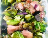 Foto del paso 4 de la receta: COLES🥬DE BRUSELAS 🥬🧅🥓SALTEADAS🥗🍲🥬 (en ensalada)🥗