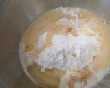 A picture of step 2 of Strawberry cream cheese roll.