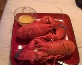 A picture of step 1 of Steamed lobster Delight.