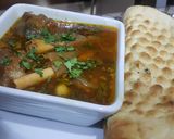 A picture of step 2 of Mutton paya gravy#desimeal.
