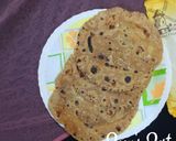 A picture of step 3 of Khapli or Emmer Wheat flour Flatbread.