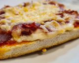 Foto del paso 4 de la receta Pizza de jamón serrano con pan de molde