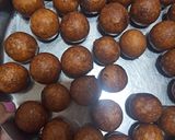 A picture of step 3 of Gulab jamun.